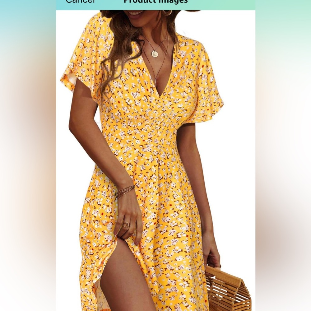 Floral summer dress